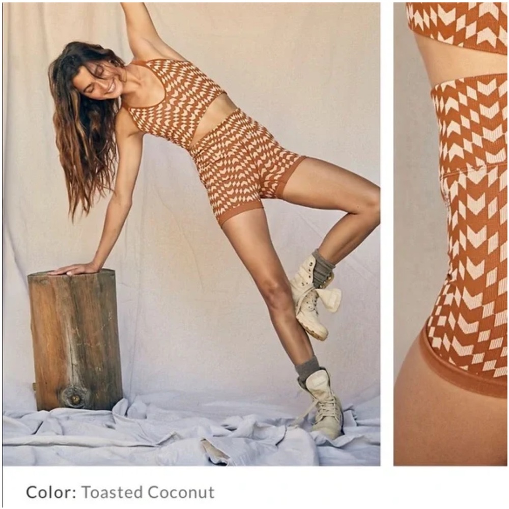 FREE PEOPLE SET CHEVRON in TOASTED COCONUT 🥥